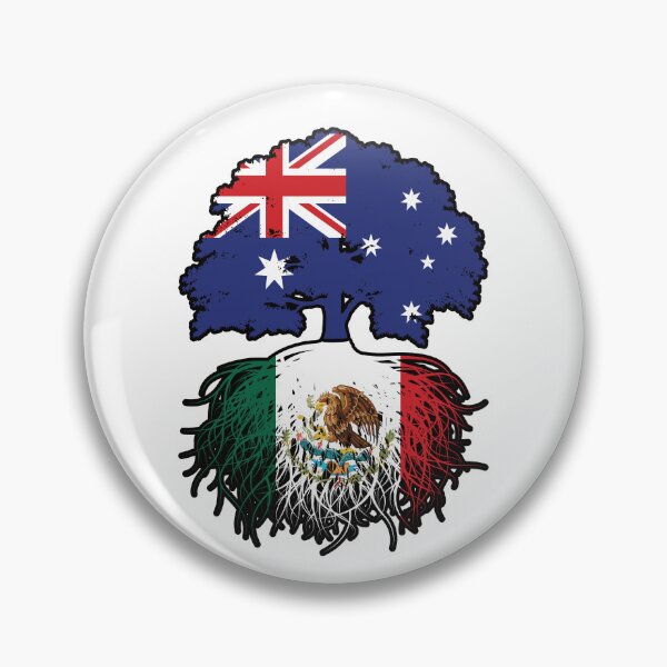 Item preview, Mexico Mexican Australian Australia Tree Roots Flag designed and sold by FlagX.