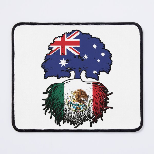 Item preview, Mexico Mexican Australian Australia Tree Roots Flag designed and sold by FlagX.