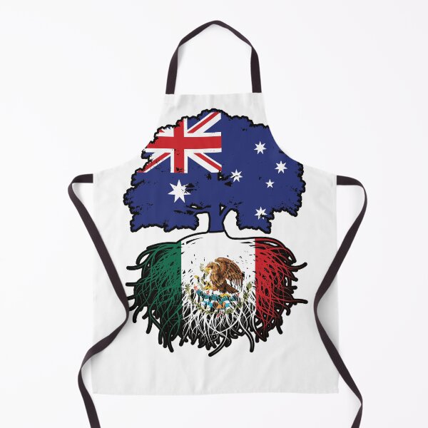 Item preview, Mexico Mexican Australian Australia Tree Roots Flag designed and sold by FlagX.