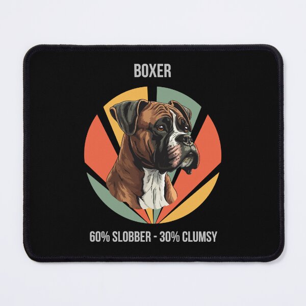 Item preview, 60% Slobber, 40% Clumsy - Boxer designed and sold by Numbers-Art.