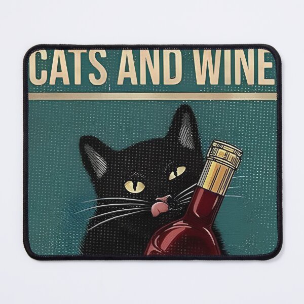Item preview, Cats And Wine designed and sold by deboreySmuth.