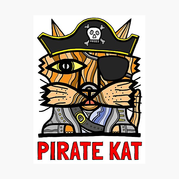 "Pirate Kat" Photographic Print