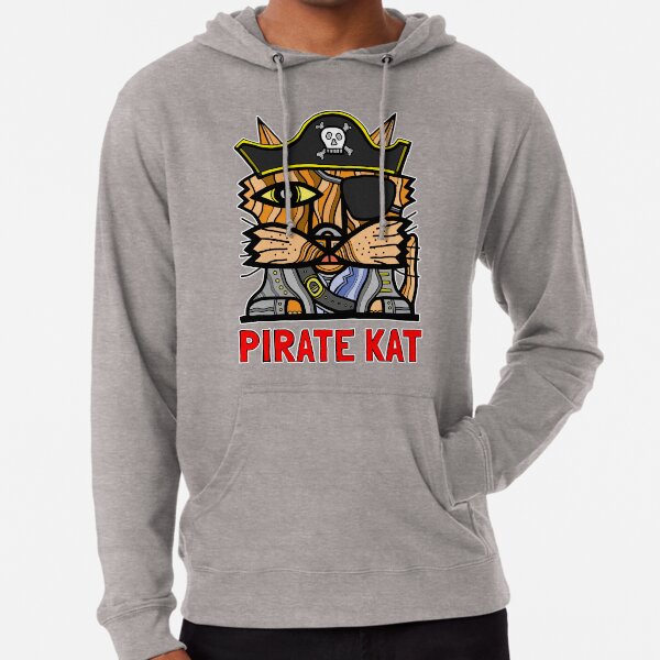 "Pirate Kat" Lightweight Hoodie