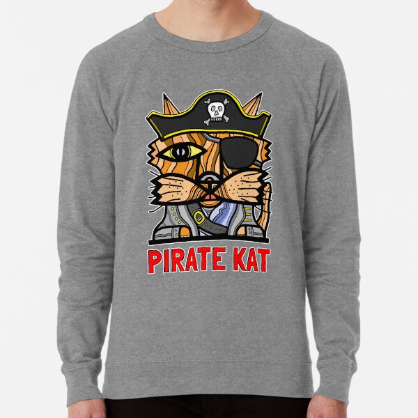 "Pirate Kat" Lightweight Sweatshirt