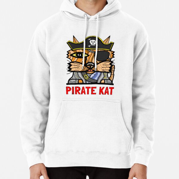 "Pirate Kat" Pullover Hoodie