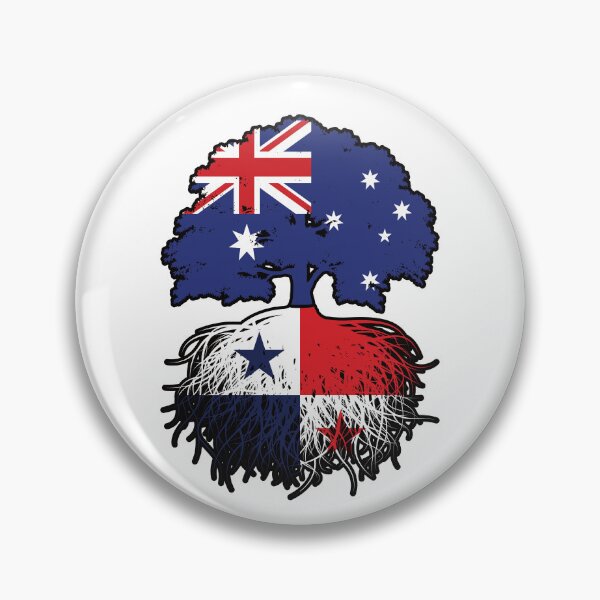 Item preview, Panama Panamanian Australian Australia Tree Roots Flag designed and sold by FlagX.