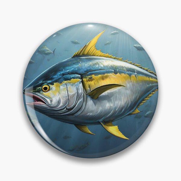 Item preview, YELLOWFIN TUNA designed and sold by PIGCASSOSAIART.