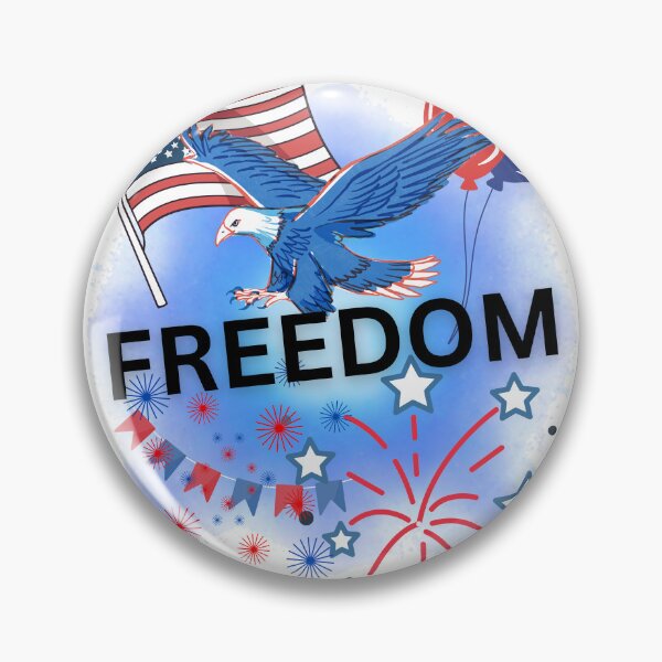 Item preview, Freedom USA Flag and Eagle designed and sold by RiadMannan.