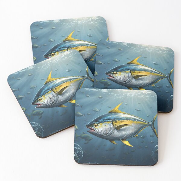 Item preview, YELLOWFIN TUNA designed and sold by PIGCASSOSAIART.