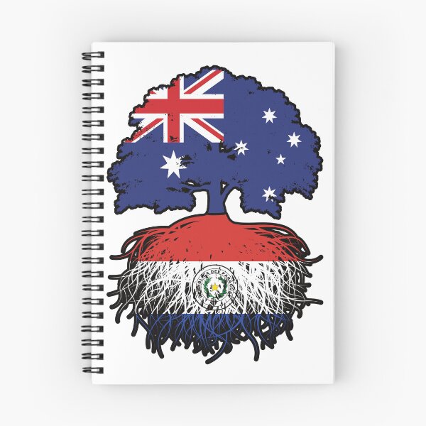 Item preview, Paraguay Paraguayan Australian Australia Tree Roots Flag designed and sold by FlagX.