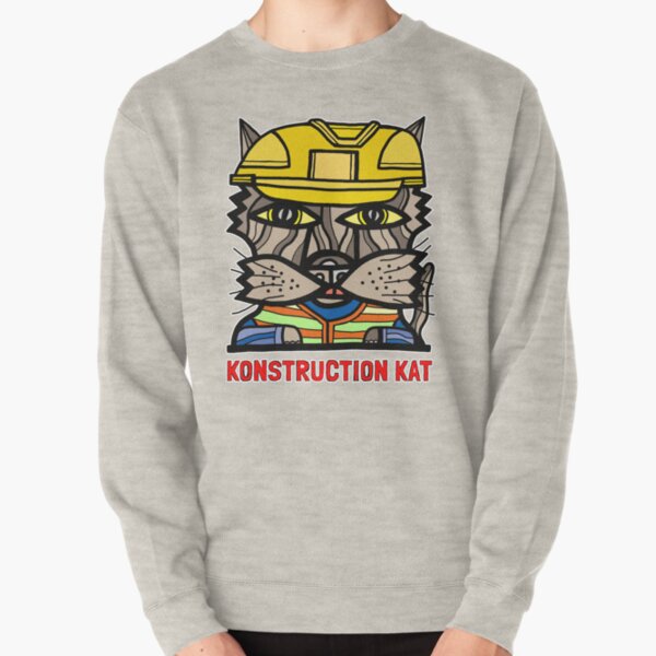 "Konstruction Kat" Pullover Sweatshirt