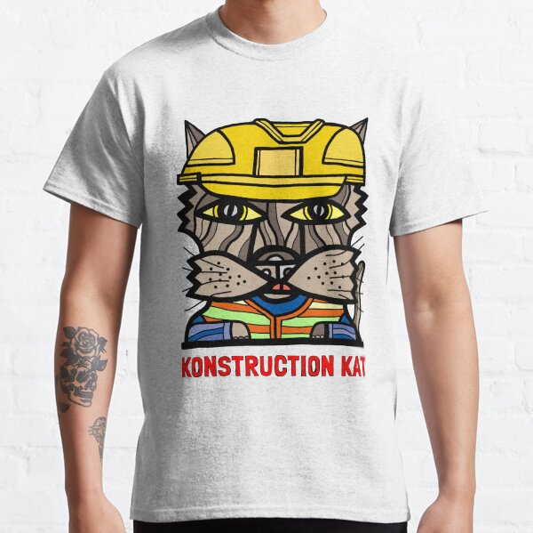 "Konstruction Kat" Classic T-Shirt