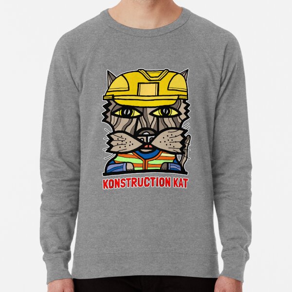 "Konstruction Kat" Lightweight Sweatshirt