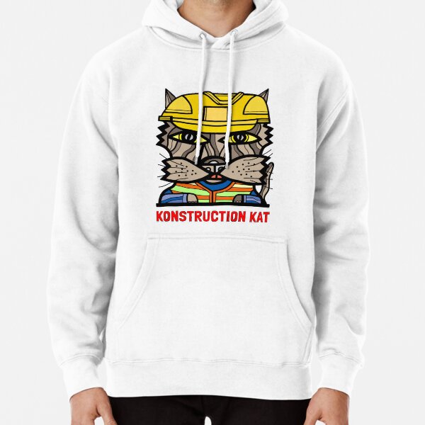 "Konstruction Kat" Pullover Hoodie