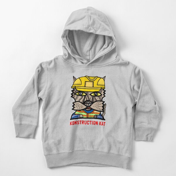 "Konstruction Kat" Toddler Pullover Hoodie