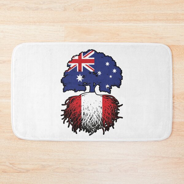 Item preview, Peru Peruvian Australian Australia Tree Roots Flag designed and sold by FlagX.
