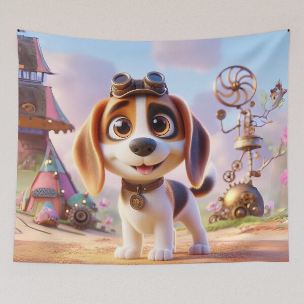 Item preview, Steampunk Beagle designed and sold by Sillytoe.