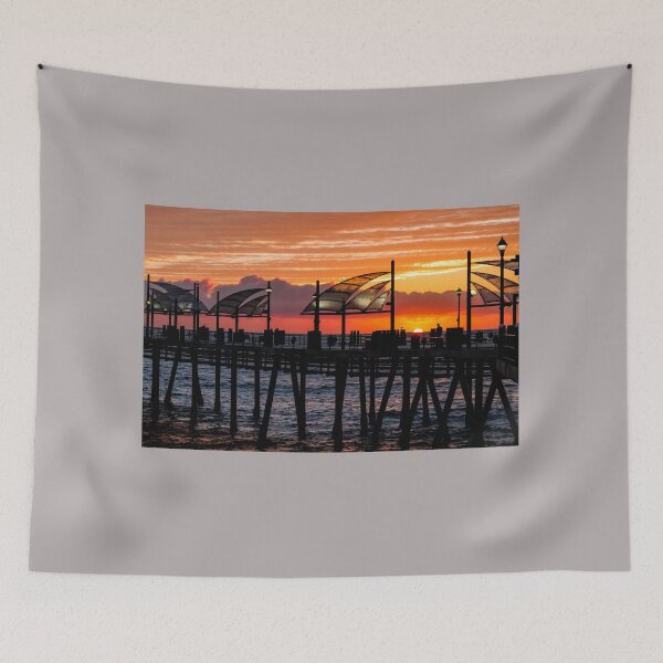 Item preview, Redondo Beach Pier Sunset designed and sold by Scenic West - Photos by Angel.