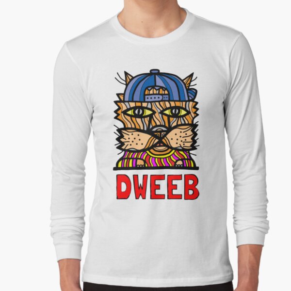 "Dweeb Kat" Long Sleeve T-Shirt