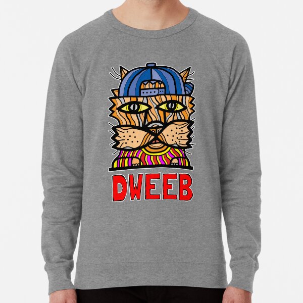 "Dweeb Kat" Lightweight Sweatshirt