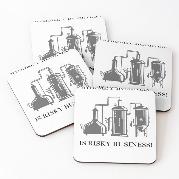Item preview, Whiskey business is risky business. designed and sold by NicMacTees.