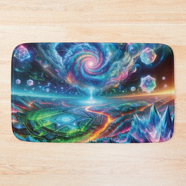 Item preview, Molten Vortex Over Kaleidoscopic Forests designed and sold by koreatvtea.