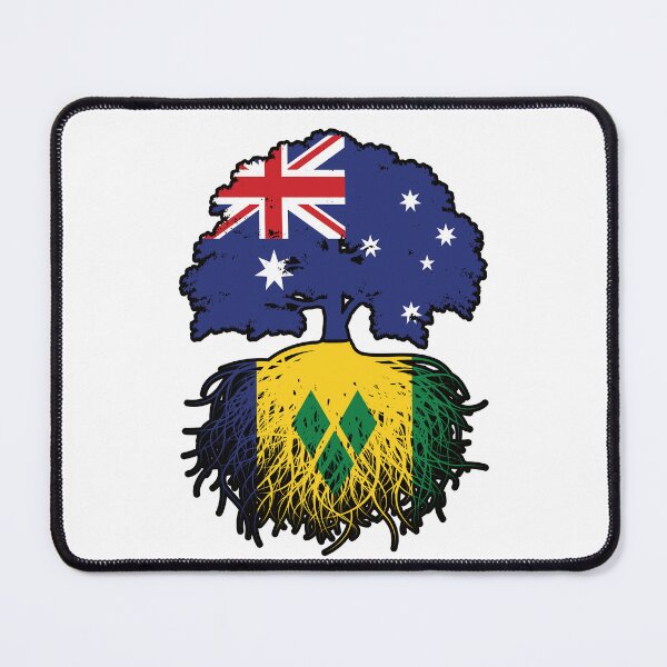 Item preview, Saint Vincent Vincentian Australian Australia Tree Roots Flag designed and sold by FlagX.