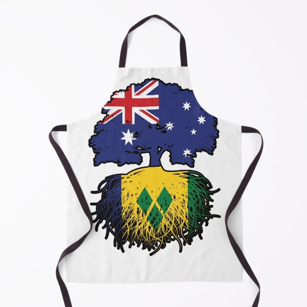 Item preview, Saint Vincent Vincentian Australian Australia Tree Roots Flag designed and sold by FlagX.