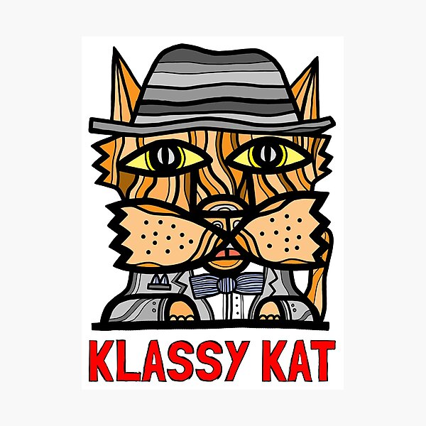 "Klassy Kat" Photographic Print