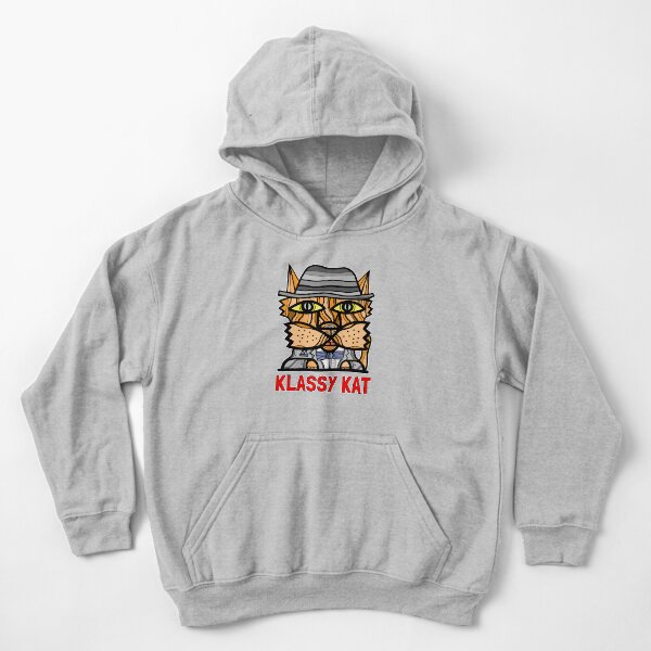 "Klassy Kat" Kids Pullover Hoodie