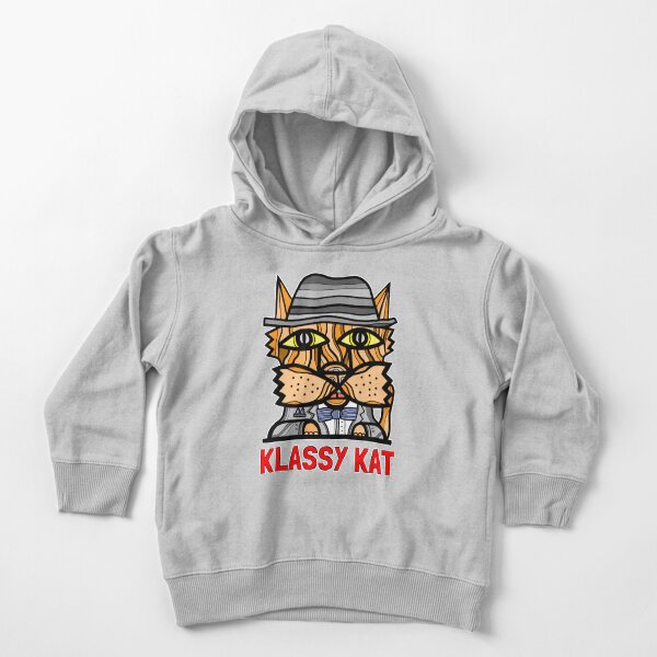 "Klassy Kat" Toddler Pullover Hoodie