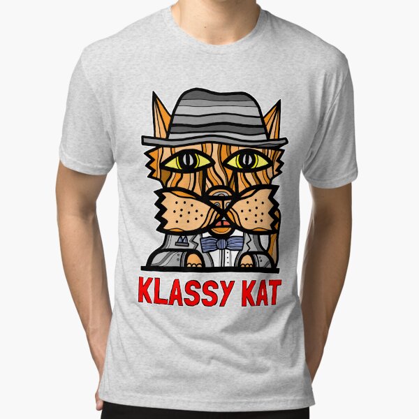 "Klassy Kat" Tri-blend T-Shirt