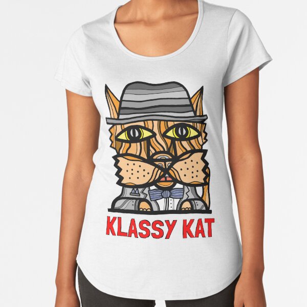 "Klassy Kat" Premium Scoop T-Shirt