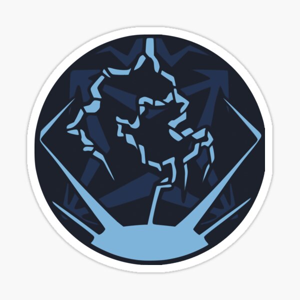 Khialest - God of Storms and Chaos Sticker