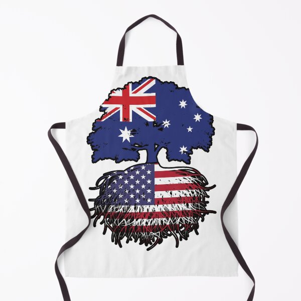 Item preview, USA American Australian Australia Tree Roots Flag designed and sold by FlagX.