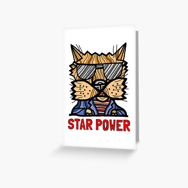 "Star Power" Greeting Card