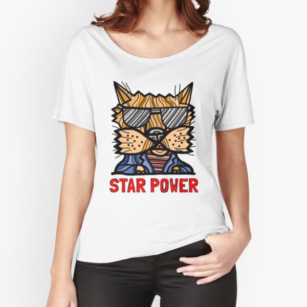 "Star Power" Relaxed Fit T-Shirt