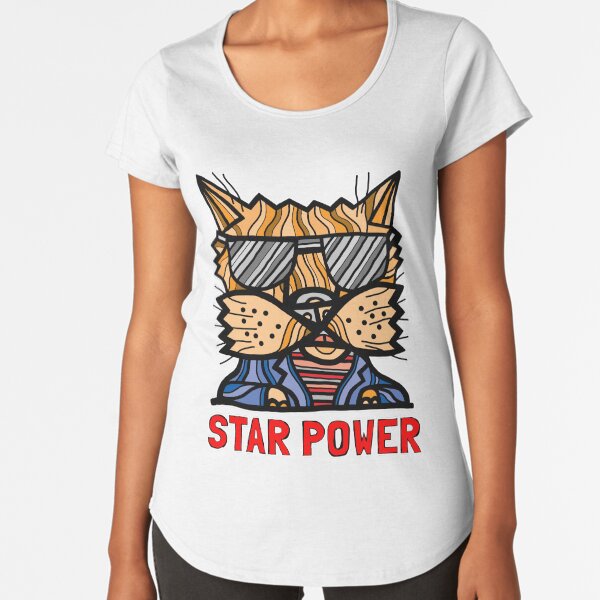 "Star Power" Premium Scoop T-Shirt