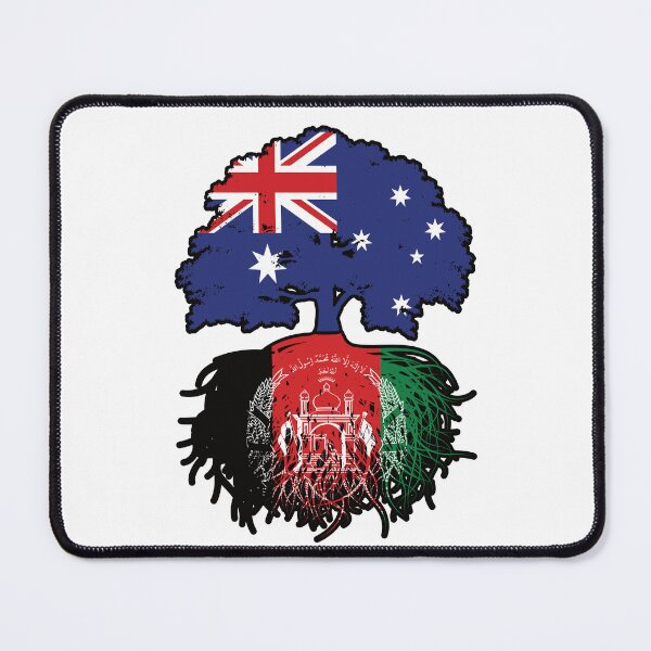 Item preview, Afghanistan Afghan Australian Australia Tree Roots Flag designed and sold by FlagX.