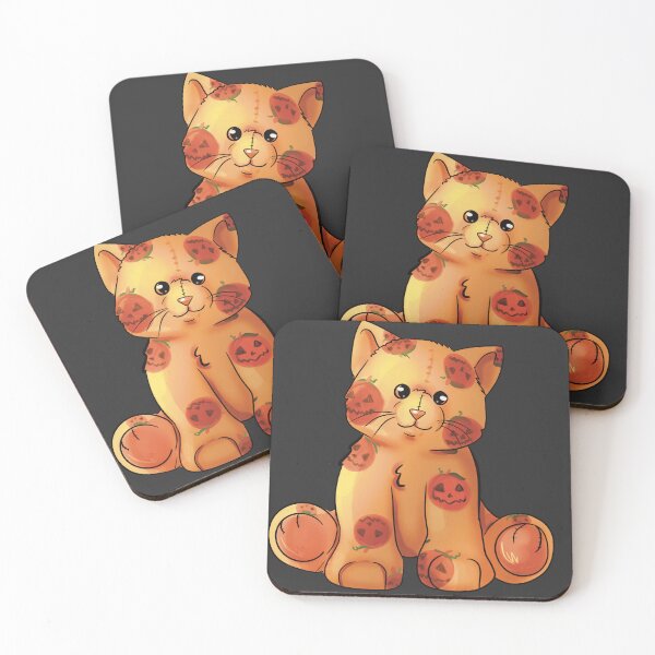 Item preview, Pumpkin kitty designed and sold by fangirldoodlez.