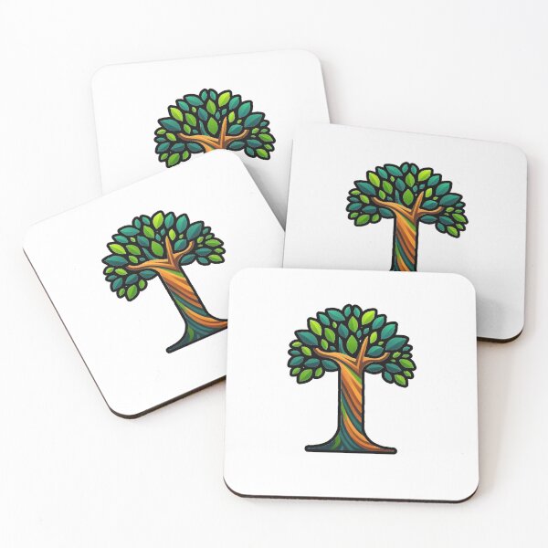 Item preview, Tree mixed with letter T designed and sold by Parrosché.