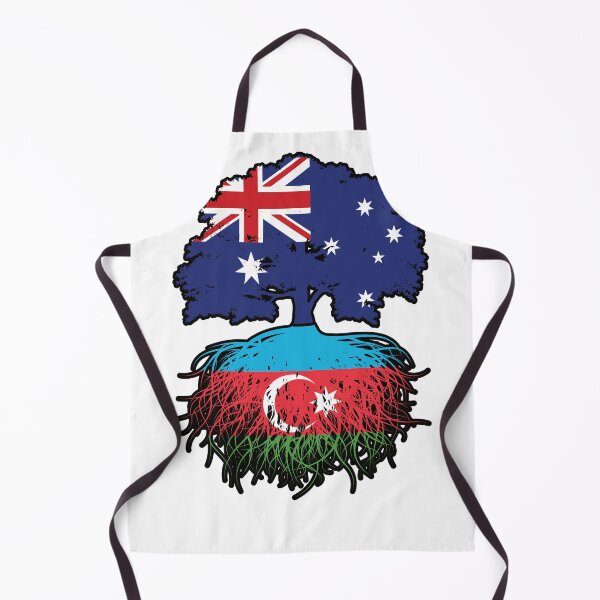 Item preview, Azerbaijan Azerbaijani Australian Australia Tree Roots Flag designed and sold by FlagX.