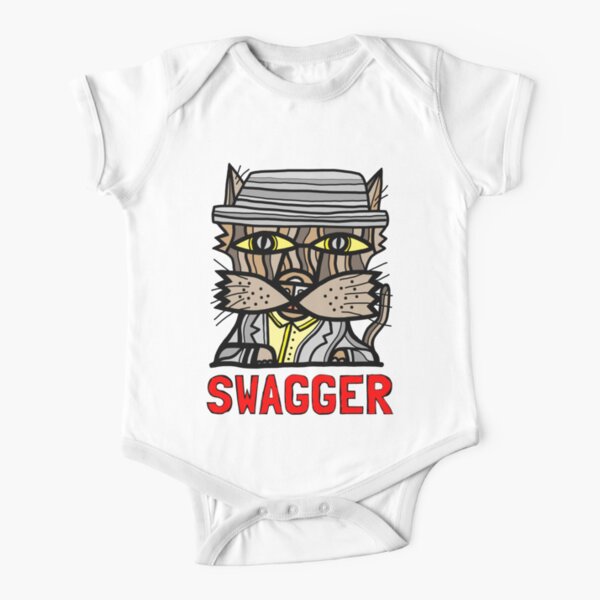 "Swagger" Short Sleeve Baby One-Piece