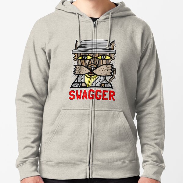 "Swagger" Zipped Hoodie