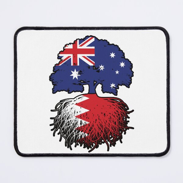 Item preview, Bahrain Bahraini Australian Australia Tree Roots Flag designed and sold by FlagX.