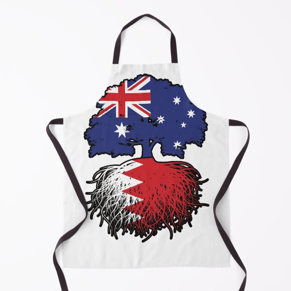 Item preview, Bahrain Bahraini Australian Australia Tree Roots Flag designed and sold by FlagX.