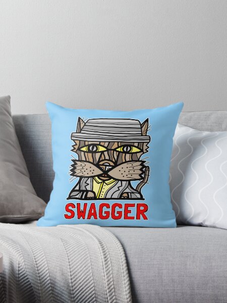 "Swagger" Throw Pillow