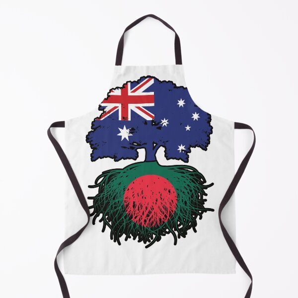 Item preview, Bangladesh Bangladeshi Australian Australia Tree Roots Flag designed and sold by FlagX.