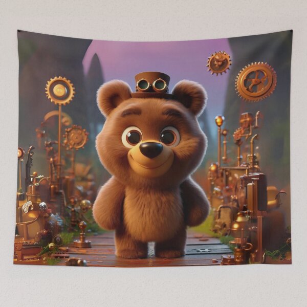 Item preview, Steampunk Bear designed and sold by Sillytoe.