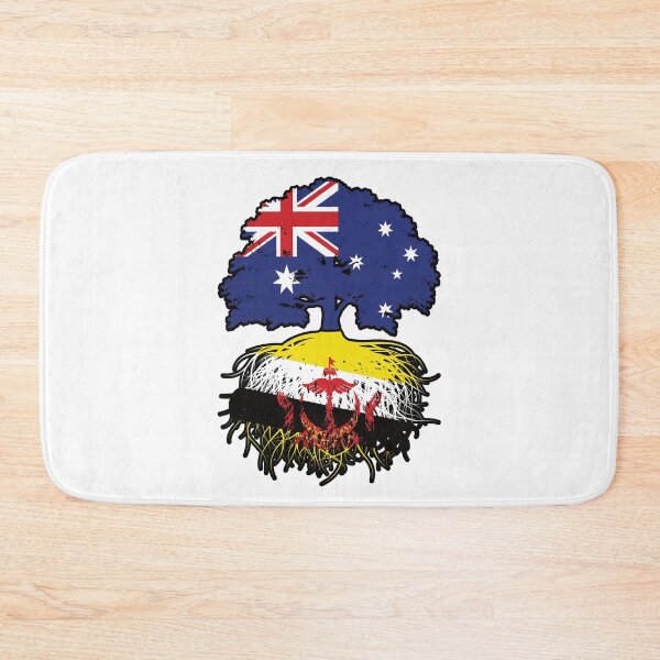 Item preview, Brunei Bruneian Australian Australia Tree Roots Flag designed and sold by FlagX.